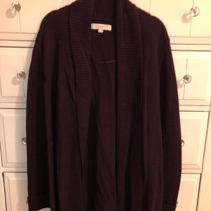 Cozy long Open cardigan